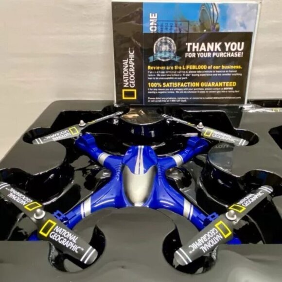 Quadcopter Drone Advanced Technology National Geographic Remote Control NIB - Picture 15 of 16